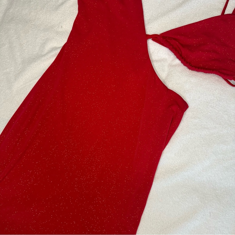 Lucy in the Sky Red Mini Festival Dress - Picture 7 of 12
